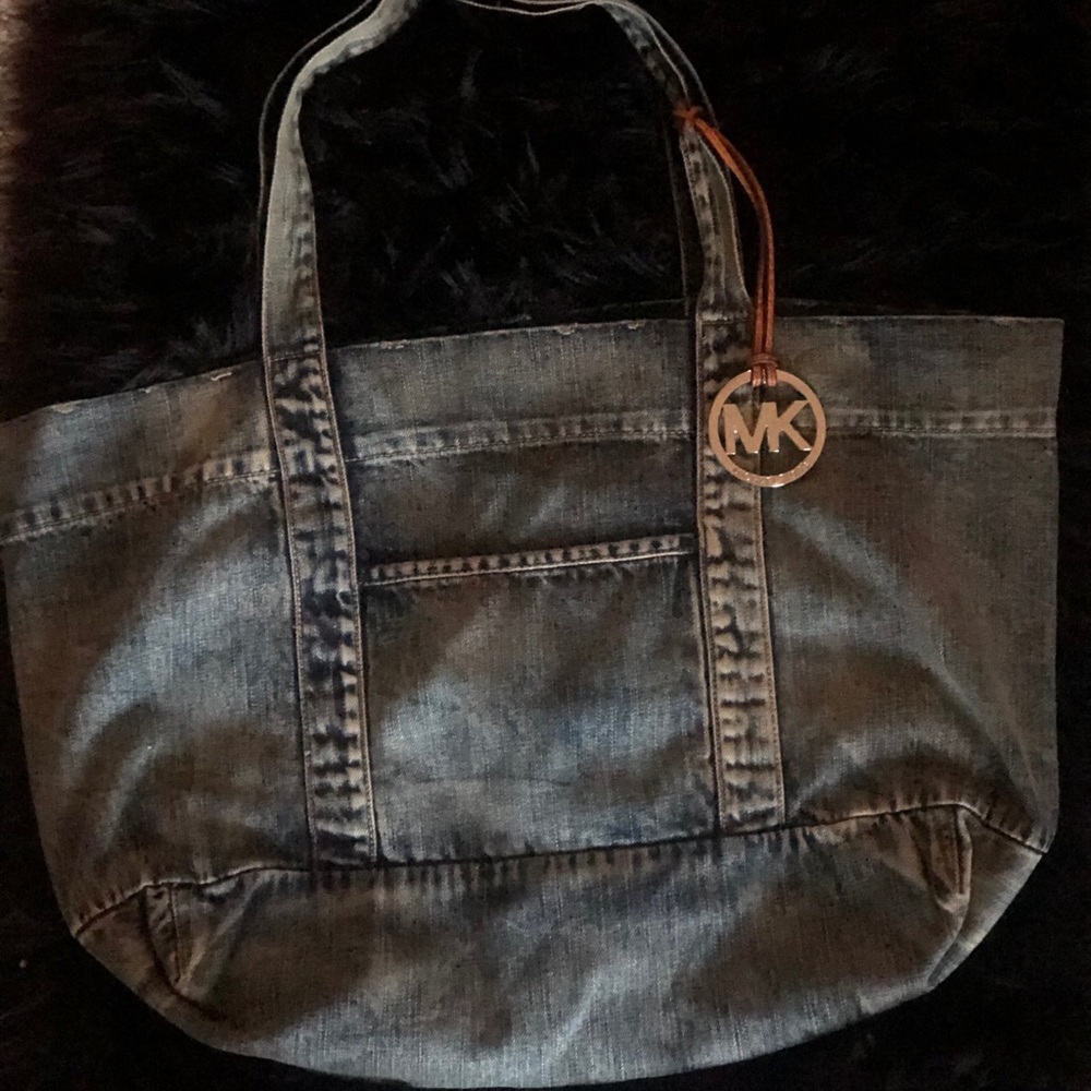 Michael Kors Denim Tote Bag